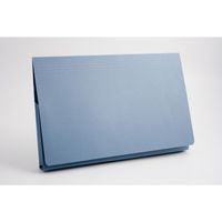 Guildhall Document Wallet Manilla Full Flap Foolscap 315gsm Blue (Pack 50)