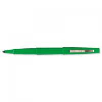 Paper Mate Flair Fibre Tip Pen 0.8mm Line Green (Pack 12)