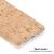 NALIA Cover in Sughero compatibile con iPhone SE 2022 / SE 2020 / 8 / 7, Cork Hardcase Custodia Rigida Sottile Protettiva, Design Wood Case Copertura Legno Antiurto Bumper Light...