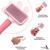 BLUZELLE Self-Cleaning Pet Care Brush, Skin-Friendly Grooming Comb for Short Hair & Long Hair, Slicker Brush Smooth Handle Daily Use, Professional Animal Care for Cats, Dogs & M...