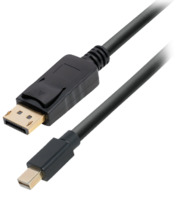 DisplayPort Kabel DisplayPort Stecker auf Mini DisplayPort Stecker, 1,0 m
