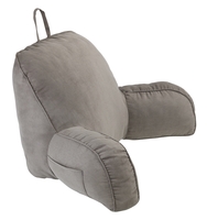 Maximex Komfortables Sitzkissen mit Arm- und Rückenlehne, Rückenstützkissen mit Lehne