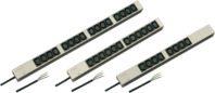 Steckdosenleiste, IEC C13 ohne Stecker, Anschlusskabel mit Aderendhülsen, 16 x I