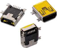 USB-Mini-A/B Buchse, 5-polig, USB 2.0, SMD, 651305142821