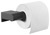 Toilettenpapierhalter Bold; 16.8x4.2x8.5 cm (BxHxT); schwarz