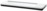 Stiftschale i-Line, hochglänzend, elegant, 1 Fach mit Magnet, weiß-schwarz