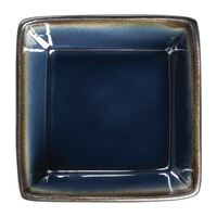 Olympia Nomi Square Bowl in Blue - Porcelain - 110 �mm - Pack of 6