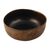 Olympia Ochre Deep Bowls in Black - Stoneware - 170mm 900ml - Pack of 6