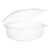 Vegware Compostable PLA Hinged Lid Deli Containers Renewable - 680ml - 200 Pack