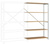 Breitfach-Steckregal Anbauregal mit 5 Holzverbundböden, HxBxT = 2000 x 1250 x 400 mm | RPK1126.7035