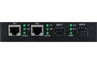 Switch 4P Gigabit dont 2 ports fibre SFP 1000SX/LX