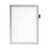 Durable Duraframe Note Self Adhesive A4 Silver 499323