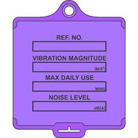 Medium asset tags - Vibration control