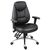 Luxury leather effect operator chair