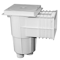 SKIMMER 15 L. ABS BLANCO PISCINA HORMIGON ENCOLAR D. 50/ROSCA 1 1/2''-2 MOD. EM0130SC-CCF