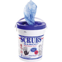 Scrubs 42272 In-A-Bucket Hand Cleaner Towels - Tub Of 72