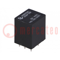 Relay: electromagnetic; SPST-NO; Ucoil: 12VDC; Icontacts max: 10A