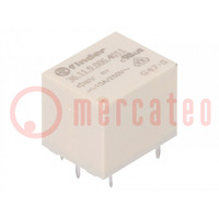 Relay: electromagnetic; SPDT; Ucoil: 6VDC; 15A; 10A/250VAC; PCB