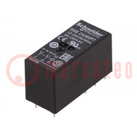 Relay: electromagnetic; DPDT; Ucoil: 230VAC; 8A; 8A/250VAC; socket