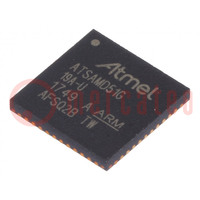 IC: microcontroller ARM; VQFN48; 1,71÷3,6VDC; ATSAMD5