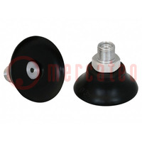Suction cup; 35mm; G1/8" AG; Shore hardness: 55; 2.7cm3; 44N; PFYN