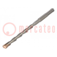 Drill bit; for concrete; Ø: 9.5mm; L: 160mm; metal; SDS-Plus®