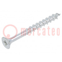 Screw; for wood; 5x50; Head: countersunk; Pozidriv; PZ2; zinc; SPAX®