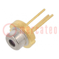 Diode: laser; 870÷890nm; 10mW; 9/30; TO18; THT; 1,9÷2,3VDC