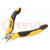 Pliers; side,cutting; ESD; 115mm; Professional ESD; blister