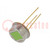 Sensor: infrared detector; 2.7÷8VDC; OUT: analogue; THT; TO39; QFC