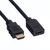 VALUE HDMI High Speed Verlängerungskabel, mit Ethernet, ST-BU, 1 m