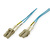 ROLINE Fibre Optic Jumper Cable, 50/125µm, LC/LC, OM3, turquoise, 15 m
