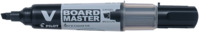 Whiteboard Marker V-Board Master, umweltfreundlich, nachfüllbar, Keilspitze, 6.0mm (M), Schwarz