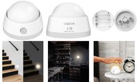 LogiLink LED-Nachtlicht mit Dämmerungs- & Bewegungssensor (11117998)
