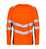 ENGEL Warnschutz Langarmshirt Safety 9545-182-4720 Gr. XL rot/schwarz