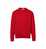 Hakro Sweatshirt Bio-Baumwolle GOTS #570 Gr. 2XS rot