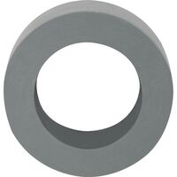 Produktbild zu SOLIDO Ersatzgummi grau zu Bodentürpuffer - ø 48 mm