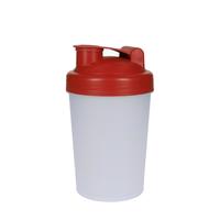 Artikelbild Shaker "Protein", 0,40 l, transluzent/standard-rot