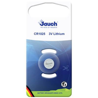 JAUCH QUARTZ PILE BOUTON CR 1025 LITHIUM 30 MAH 3 V 1 PC(S) 250006