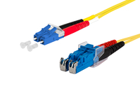 OpDAT Patchkabel LC-D/E2000-D OS2, 8,0 m