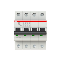 ABB S204-D1 Stromunterbrecher Miniatur-Leistungsschalter 4 4 Modul(e)