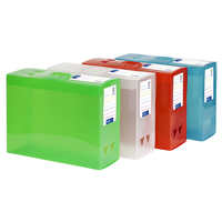 Viquel 116683 boîte à archive Couleurs assorties, Bleu, Vert, Rouge, Transparent Polypropylène (PP)