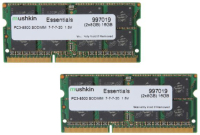 Mushkin SO-DIMM 16GB DDR3 Essentials módulo de memoria 2 x 8 GB 1066 MHz