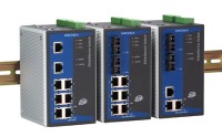 Moxa EtherDevice™ Switch EDS-508A, 6 x 10/100BaseT(X), Single Mode SC Connector x 2, (-40 to 75˚C) Managed