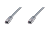 Digitus Patch Cable, SSTP/PIMF, CAT 6, AWG 26 10.0m hálózati kábel Szürke 10 M