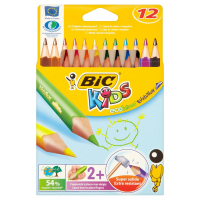 BIC Kids Evolution Triangular 12 stuk(s)
