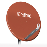 Schwaiger SPI800 Satellitenantenne 10,7 - 12,75 GHz Rot