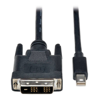 Tripp Lite P586-006-DVI Cable Adaptador Mini DisplayPort 1.2 a DVI, Activo M/M, 1.83 m [6 pies]
