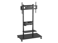 Equip Mobiler TV-Trolley (50–90 Zoll) mit Stecktafel-Regal