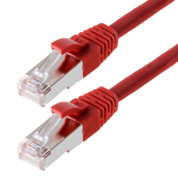 Helos CAT5e SF/UTP 0.5m Netzwerkkabel Rot 0,5 m SF/UTP (S-FTP)